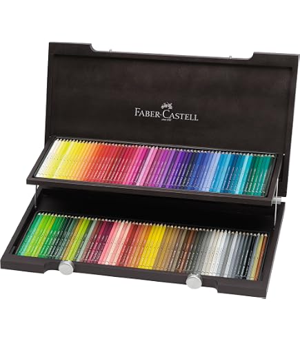 Amazon.com : Faber Castell TFC-WCP/100C Watercolor Colored Pencils